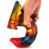 F*CK MY COLOR Gode Lizard 20 x 5cm Multicolore